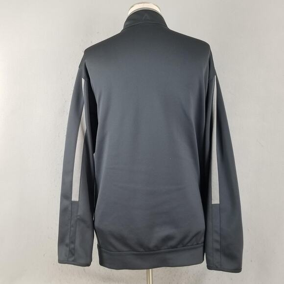 Tampa Bay Lightning Jacket Mens 2XL Gray NHL Hockey Full Zip Track Antigua - Picture 7 of 14